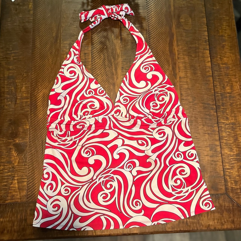 ❤️🤍Athleta Tankini swimsuit Top size 38 C/36D/34DD